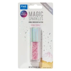 PME Ätbara Glitterflingor, rosa