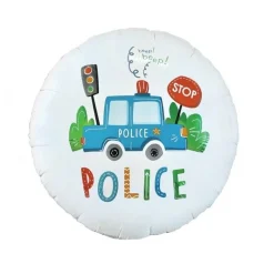 Police - Folieballong 36 cm
