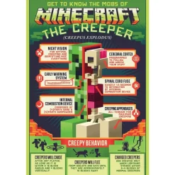 Poster - Minecraft Creepy Behaviour 61 x 91,5 cm