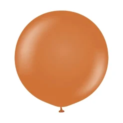 Premium Latexballonger Caramel Brown 60 cm 2-pack