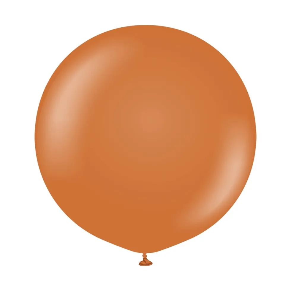 Premium Latexballonger Caramel Brown 60 cm 2-pack