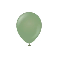 Premium Latexballonger Eukalyptus 13 cm 25-pack