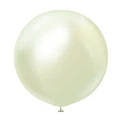 Premium Latexballonger Green Gold Chrome 60 cm 2-pack