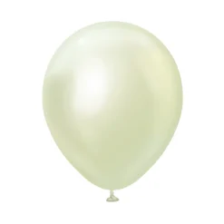 Premium Latexballonger Green Gold Chrome 45 cm 5-pack