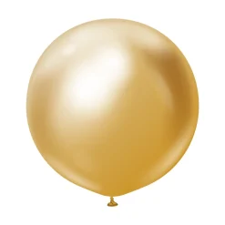Premium Latexballonger Guld Chrome 60 cm 2-pack