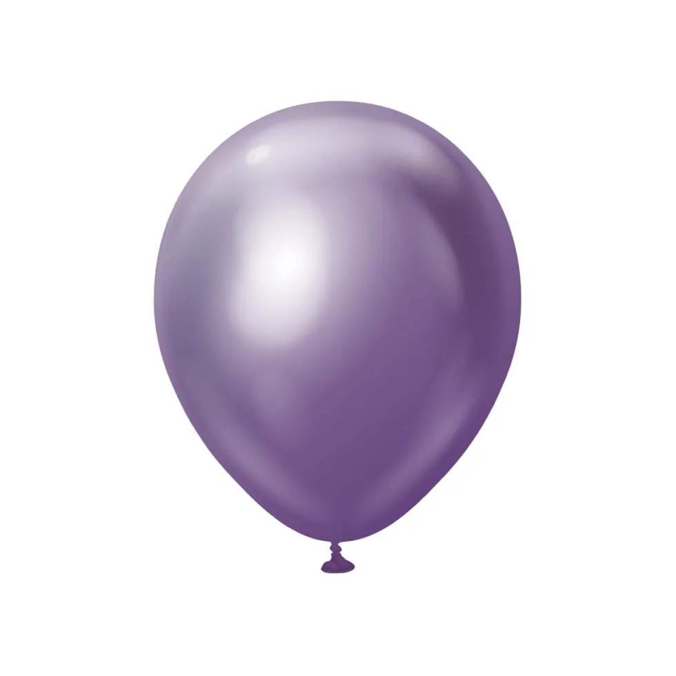 Premium Latexballonger Lila Chrome 30 cm