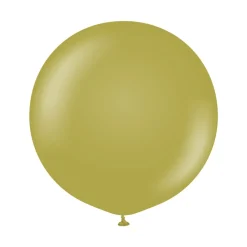 Premium Latexballonger Olivgröna 60 cm 2-pack