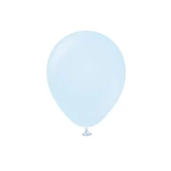 Premium Latexballonger Pastellblå 13 cm 25-pack