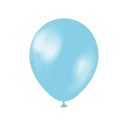 Premium Latexballonger Pearl Sky Blue 10-pack
