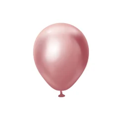 Premium Latexballonger Rosa Chrome 13 cm 25-pack