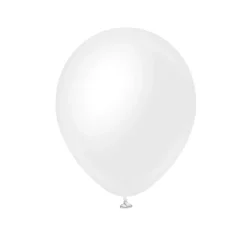 Premium Latexballonger Satin Snow White 10-pack