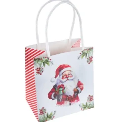 Presentpåsar med Julmotiv, 10 x 11 cm 4-pack