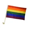 Pride Bilflagga 2-pack