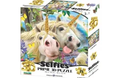 Prime 3D Pussel - Enhörningar selfies 48 bitar