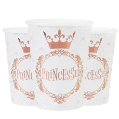 Princess - Pappmuggar 10-pack