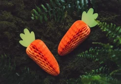 Påskdekoration - Morot Honeycomb 20 cm