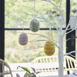 Påskägg handgjorda i filt 3-pack