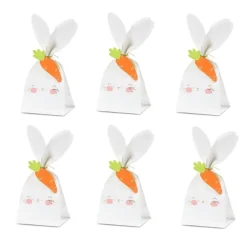 Påskhare Presentpåsar 6-pack