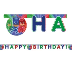 Pyjamashjältarna - Girlang Happy Birthday
