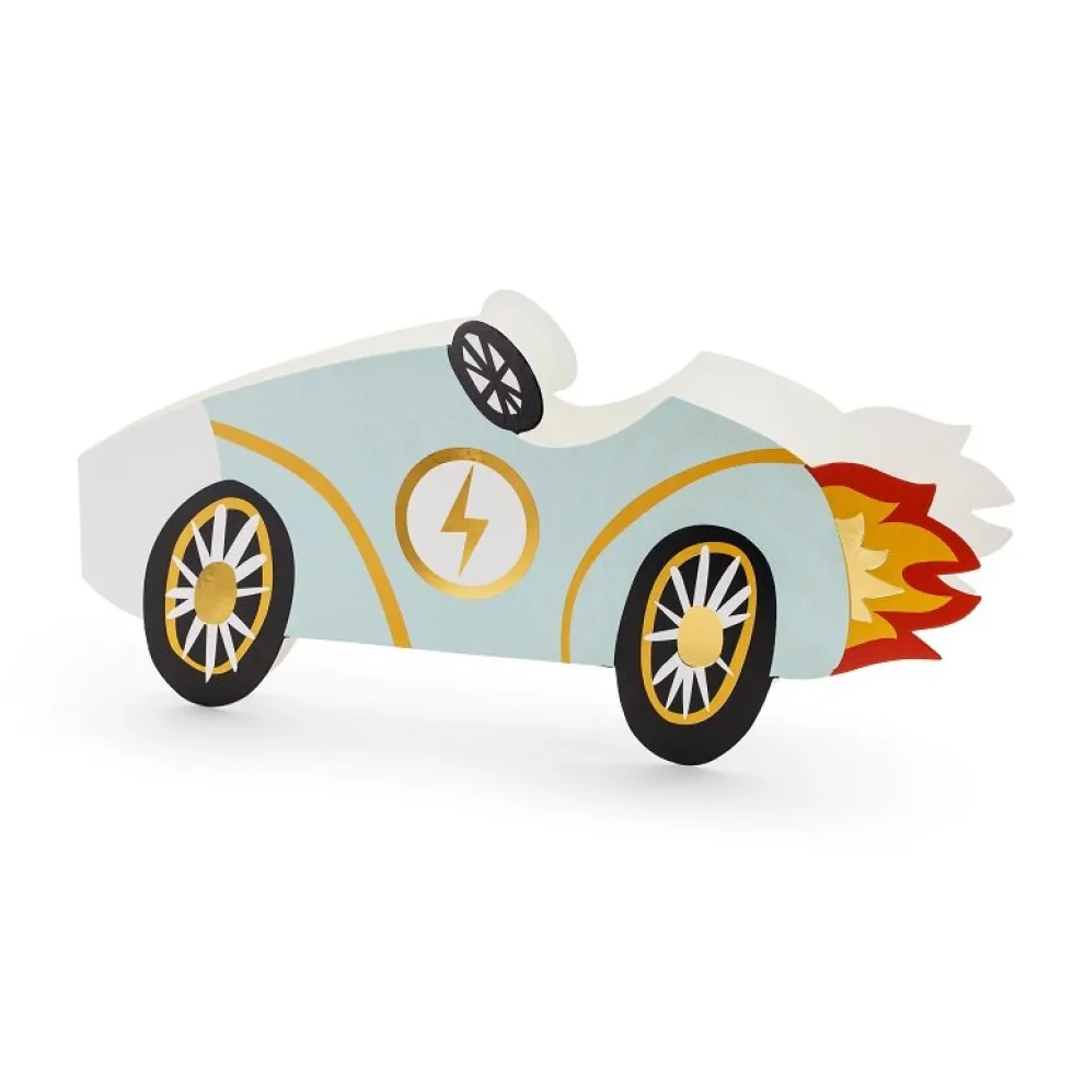 Racer Car - Inbjudningskort 6-pack