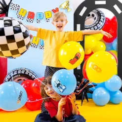 Racing Car Ballongmix 7-pack