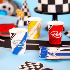 Racing Car Pappmuggar 6-pack