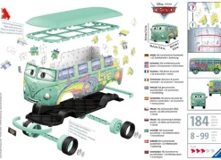 Ravensburger 3D Pussel, Disney Bilar - Volkswagen Fillmore 162 bitar