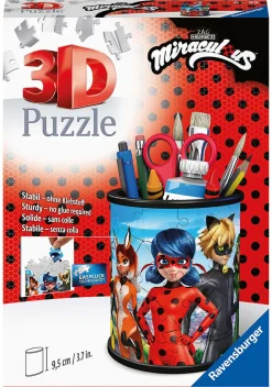 Ravensburger 3D Pussel - Miraculous Ladybug Pennställ 54 bitar