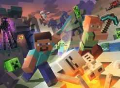 Ravensburger Minecraft Pussel - Monster 100 bitar