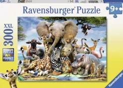 Ravensburger Pussel - Afrikanska djurvänner 300 bitar XXL