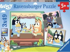 Ravensburger Pussel - Bluey 3x49 bitar