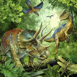 Ravensburger Pussel - Dinosaurier 3x49 bitar