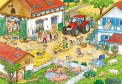 Ravensburger Pussel - En dag på bondgården 2x24 bitar