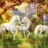 Ravensburger Pussel - Enhörningar i skogen 1000 bitar