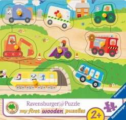 Ravensburger Pussel - Favoritfordon 8 bitar