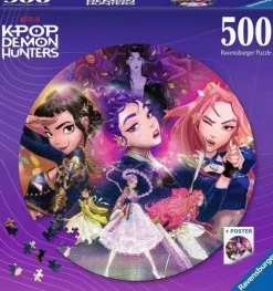 Ravensburger Pussel - K-Pop Demon Hunters 500 bitar