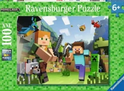 Ravensburger Pussel - Minecraft 100 bitar
