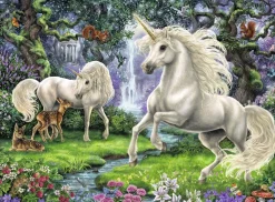 Ravensburger Pussel, Mystiska enhörningar 200 bitar XXL
