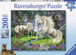 Ravensburger Pussel, Mystiska enhörningar 200 bitar XXL