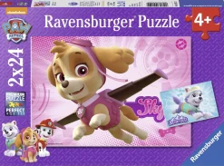 Ravensburger Pussel - Paw Patrol Skye & Everest 2x24 bitar