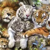 Ravensburger Pussel - Sovande kattdjur 200 bitar XXL