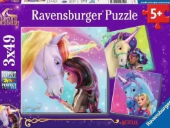 Ravensburger Pussel - Unicorn Academy 3x49 bitar