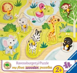 Ravensburger Pussel - Vilda djur på Zoo 8 bitar