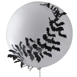 Rund Ballong med fladdermöss
