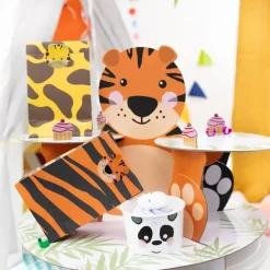 Safaridjur Muffinsställning