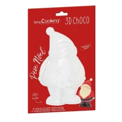 ScrapCooking - Chokladform 3D Jultomte