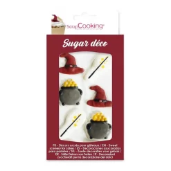 ScrapCooking - Sockerdekorationer Wizard 6-pack