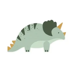 Servetter - Dinosaurie Triceratops 12-pack