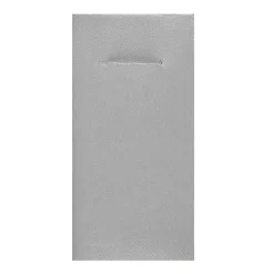 Servetter med Bestickficka 40 cm - Silver 12-pack