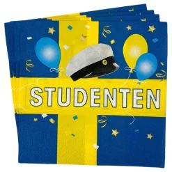 Servetter Studenten 16-pack